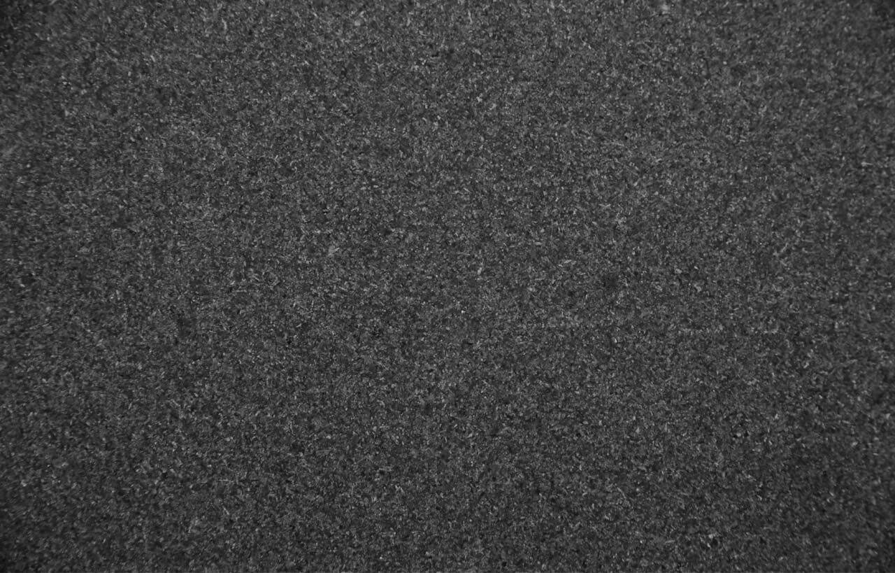 Absolute Black granite countertop installed