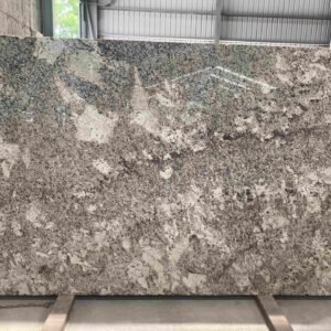 Alaska White granite slab