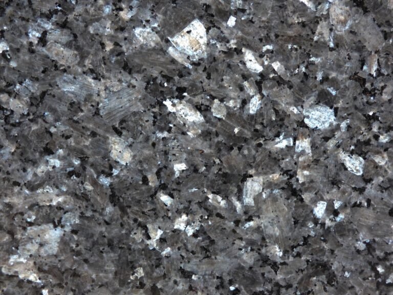 Blue Pearl granite countertop installed