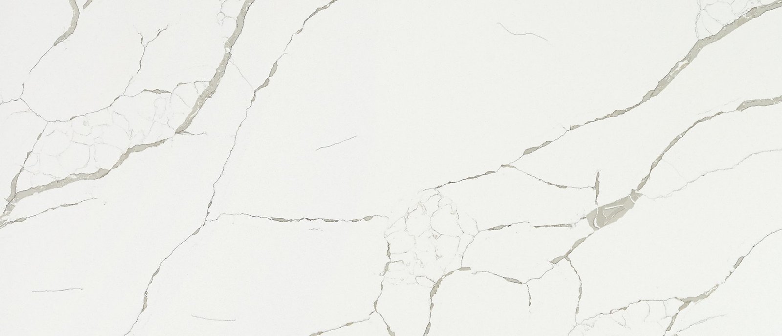 Calacatta Laza quartz countertop installed