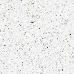 Sparkling White quartz slab