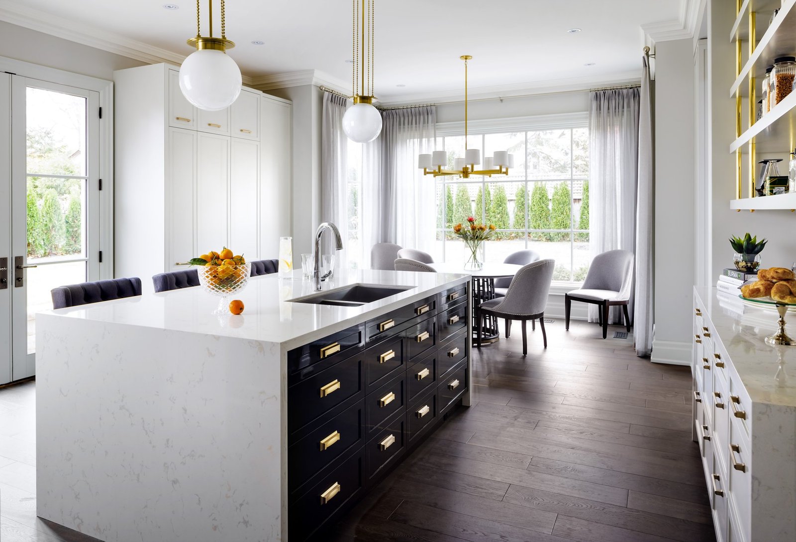 Torquay quartz countertop installed