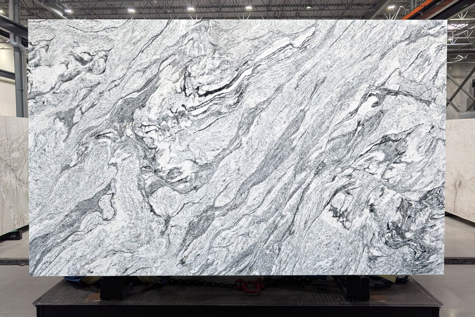 Viscount White granite slab